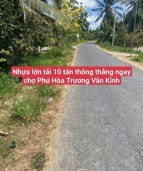Mặt tiền lộ nhựa 10 tấn nhánh Sóc Thác 👍 thông về Phú Hoà