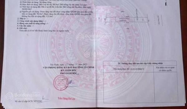 CẦN bán lô đất đường An Khương, khu phố An 🔥 Thành, thị xã Trảng Bàng, Tây Ninh 430TR