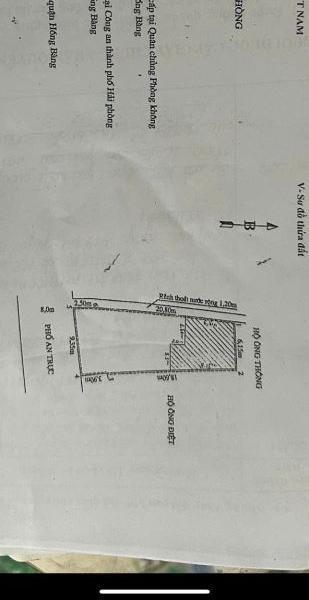 🏡 BÁN LÔ ĐẤT AN TRỰC 🏠 – SỞ DẦU – HỒNG BÀNG- ĐƯỜNG 8M-GIÁ 2,76 TỶ