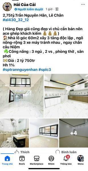 ✨ SIÊU HOT – NHÀ LÔ GÓC 60M2 – GIÁ CHỈ 2,75 TỶ 👍 – NGAY CHÂN CẦU NIỆM ✨