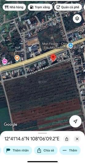 ĐẤT Y LINH, GẦN NGÃ 3 TRẦN KIÊN, DT: 5X24M, H: NAM, GIÁ: 2,85 👍 TỈ