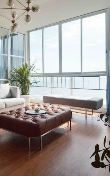 Cho thuê chung cư Oasky Sơn Thịnh 2 dt 150m2 3PN view 🏘️ biển