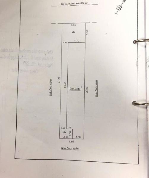 Bán Đất nền riêng lẻ 204m²