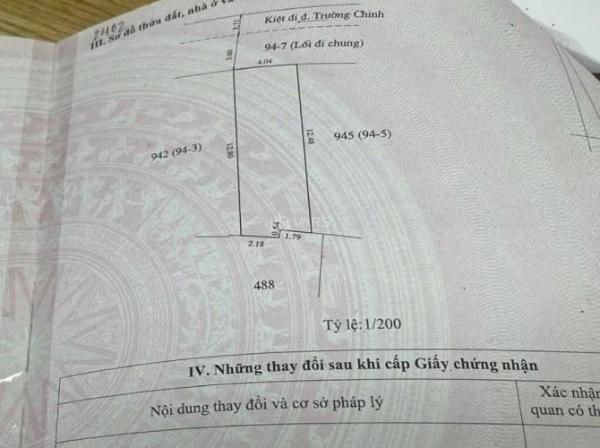Chủ cần bán Đất nền riêng lẻ 50m²