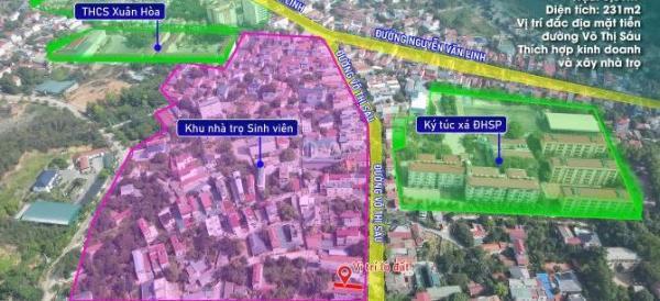 Mặt đường Võ Thị Sáu, phường Xuân Hòa, TP. Phúc 🏢 Yên, Vĩnh Phúc