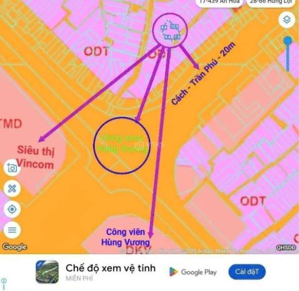 Bán Nền Hẻm 21 Trần Phú - Cái 🏦 Khế DT 97m2 Đất