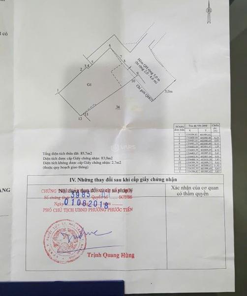 Bán nhà hẻm Bùi Thị Xuân, phường Tân Tiến, Thành phố. 🏘️ Nha Trang Diện tích: 83 m2