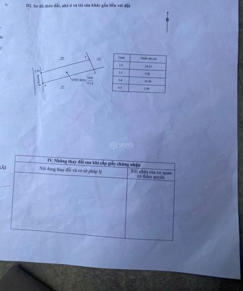 Bán Đất nền riêng lẻ 120m²