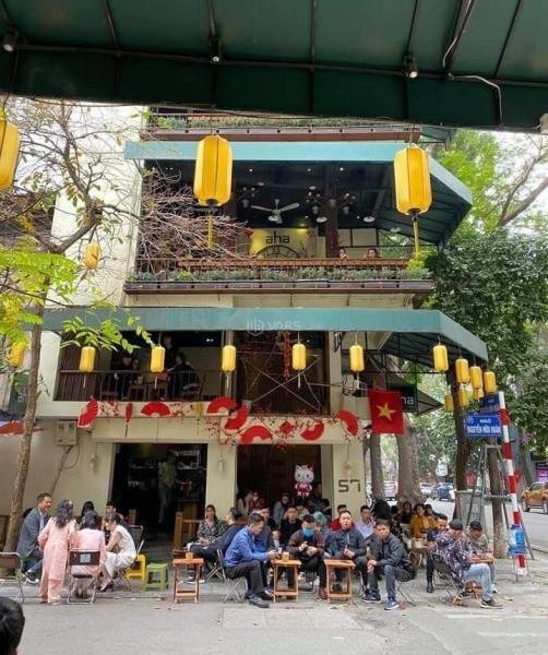 Cho thuê nhà 🏚️ mặt phố Nguyễn Hữu Huân , 40 m2 x 1tầng ,MT 12m lô góc, cafe, nail,...