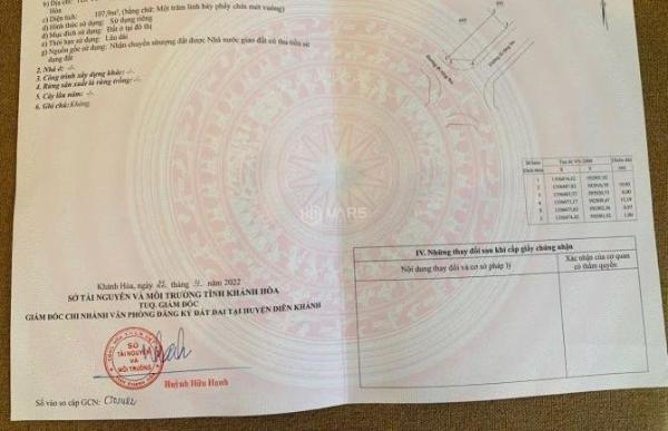 💥Đất 2 mặt tiềm Tái định cư Bầu Gáo - TT 🏣 Diên Khánh Đường rộng 9m📌 --