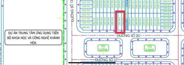 Bán lô đất đối diện công viên TĐC Ngọc Hiệp, phường Tây 🏡 Nha Trang. 97m2 giá 3,95 tỷ
