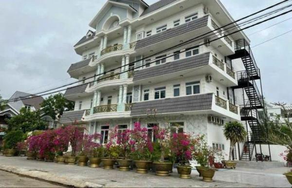 bán khách sạn góc 2 mặt tiền 🏘️ đường nguyễn hữu trí cồn khương, diện tích đất 662m, 4 tầng