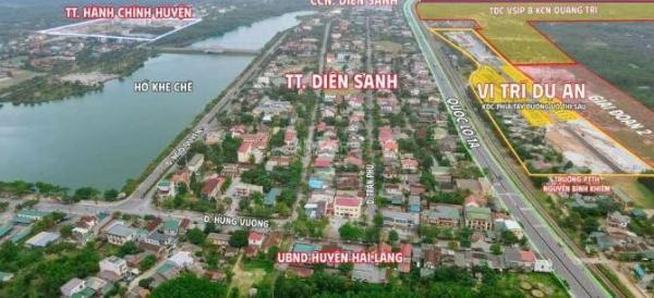 ❌Đất nền TT Diên Sanh đường 🆘 nhựa 13m-8xx