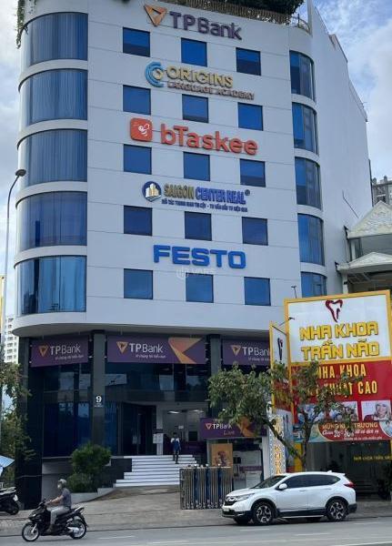Cho 🏢 thuê Sàn 340m2 tòa nhà góc 2MT Trần não View LandMark 81, P. Bình An, Q.2 giá 20$/m2