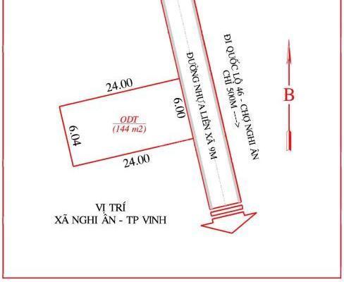 BÁN ĐẤT NGHI ÂN 🏘️ TP VINH 144M MẶT ĐƯỜNG RỘNG 8M