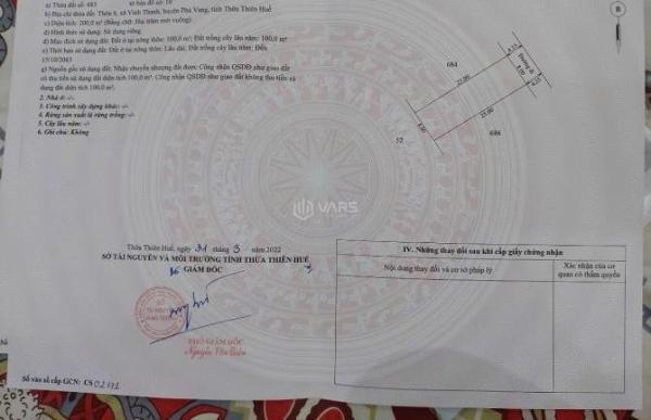Hạ giá bán sập sàn 2 lô 🏘️ đất biển Vinh Thanh, Huế giá chỉ còn 910 tr