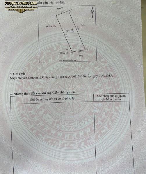 BÁN ĐẤT ĐẸP KHỐI ĐÔNG THỌ – HƯNG DŨNG TP VINH 66,1m2 Tây Bắc 🏘️ đường 4m