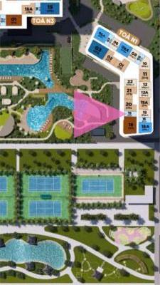 BÁN CĂN STUDIO – TRINITY SQUARE, VIEW BỂ BƠI HƯỚNG ĐÔNG NAM 🏣 – GIÁ CHỈ TỪ 2,12 TỶ