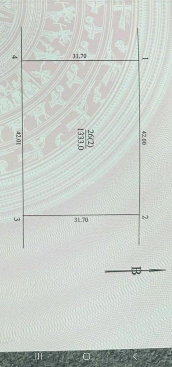 Cần bán Đất nền riêng lẻ 1333m²