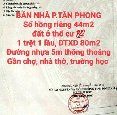 Chủ cần bán Nhà trong hẻm 45m²