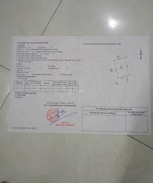 Cần bán Nhà trong hẻm 55m²