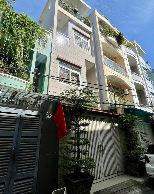 Bán nhà 4 tầng ô tô tránh dương quảng hàm, 👍 p.5, gò vấp 64m² cn 5pn 8.4