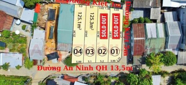 Mặt 🏚️ tiền An Ninh - Kim Long 125m2 giá chỉ 2.6x tỷ