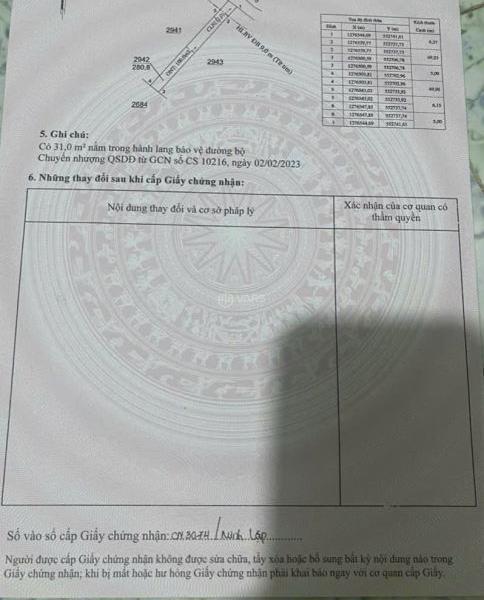 Bán Đất nền riêng lẻ 250m²