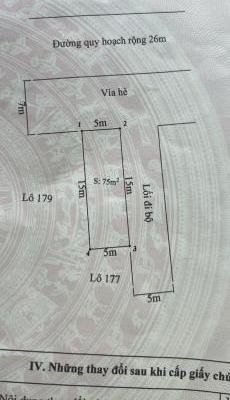 Cần bán Đất nền riêng lẻ 75m²