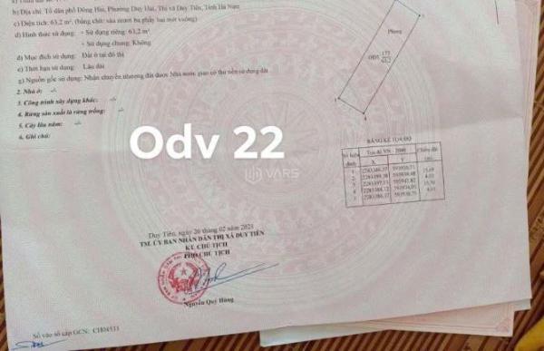 Bán Đất nền riêng lẻ 63m²