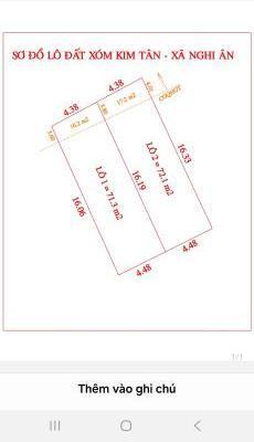 Cần bán Đất nền riêng lẻ 72m²