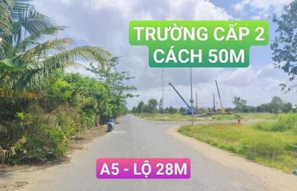 Bán 🏡 nền mặt tiền đường A5 , khu dân cư tân phú , giá dưới 2 tỷ