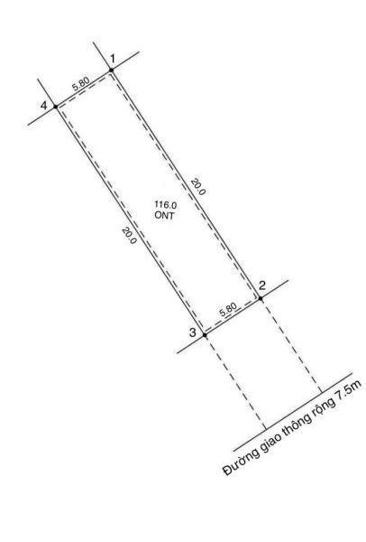 Bán Đất nền riêng lẻ 116m²