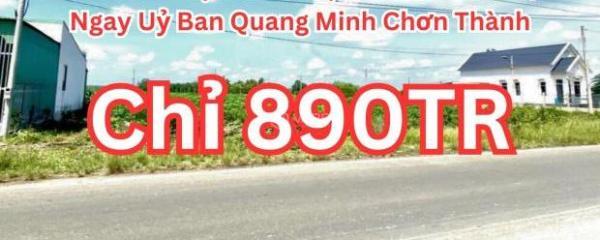 Đất Nhà Chính Chủ Bán 50M 🏤 Mặt Tiền Nhựa Số 7 2.250M2 Quang Minh Chơn Thành 890tr