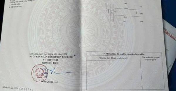 Hiếm bán lô đất 🆘 130m giá đầu tư tại Ngô Xá, Vĩnh Xá, Kim Động, Hưng Yên