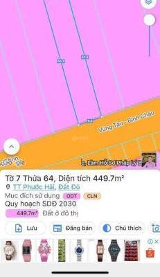 Chủ cần bán Đất nền riêng lẻ 449m²