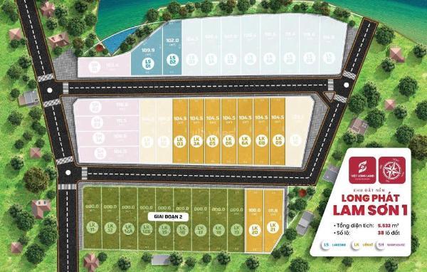 Đất nền ven khu công nghiệp tại ☘ ngọc lặc, pháp lý sổ đỏ, giá chỉ 151tr/104,5m2