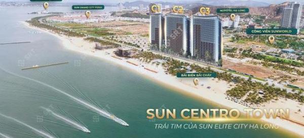 Sở hữu 🏡 ngay căn hộ mặt biển Sun Centro Town, cạnh quảng trường biển trung tâm Bãi Cháy