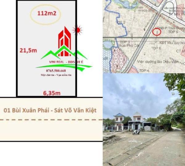 🔥 Lô Đất ngay 01 Bùi 🏘️ Xuân Phái đối diện trường Luật - Huế thích hợp làm trọ cao cấp