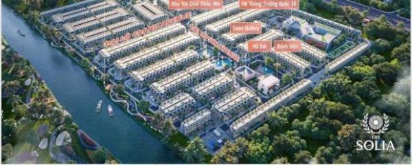💎 BÁN SHOPHOUSE CAO CẤP 🏤 – DỰ ÁN THE SOLIA – BẾN LỨC, LONG AN