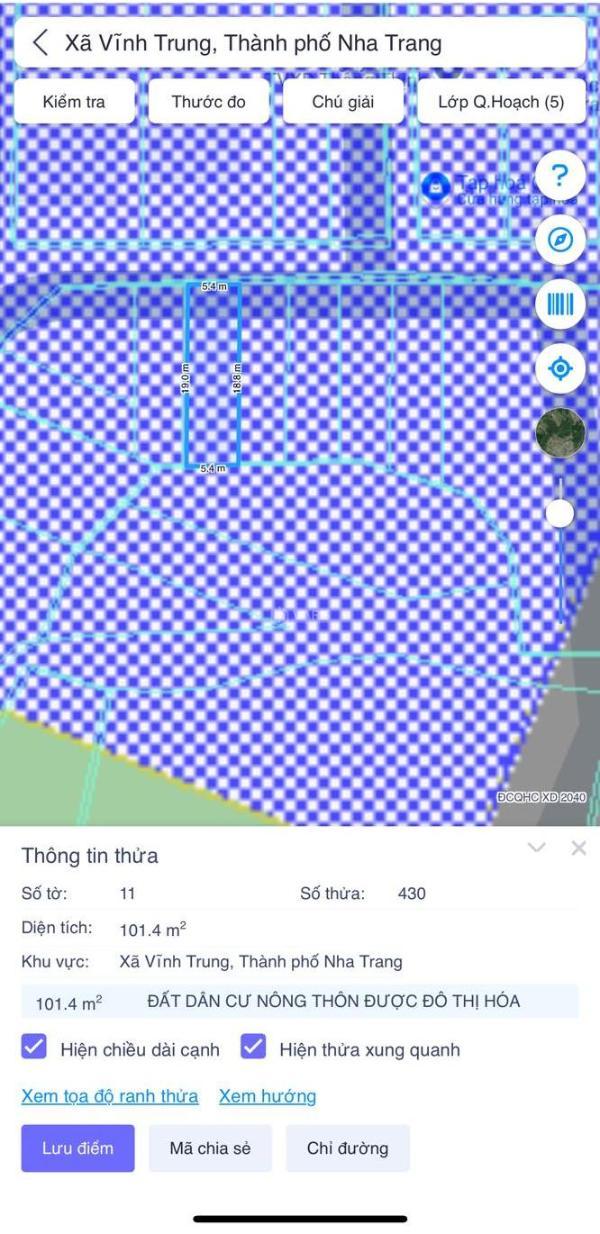 Vtr33 bán đất đường oto thôn võ 🔥 dõng vĩnh trung (cũ) - tây nha trang