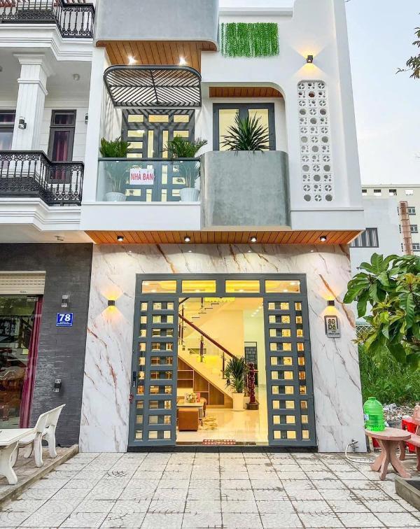 Bán nhà 2 tầng, đường d6, 🏠 kdc hồng loan
