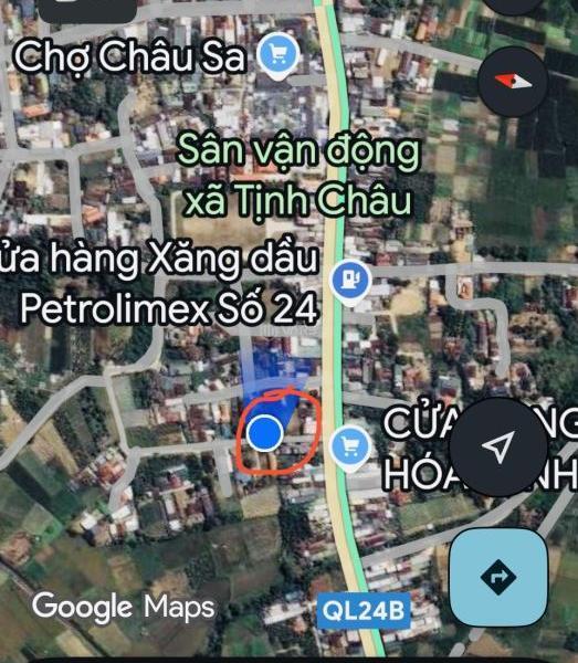 ĐẤT TỊNH CHÂU -TP.QUẢNG NGÃI] 👉BÁN ĐẤT CÁCH ĐƯỜNG 🏬 TRẦN VĂN TRÀ 40m.