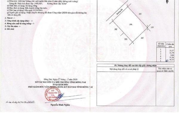 Chủ cần bán Trang trại, nhà vườn 1405m²