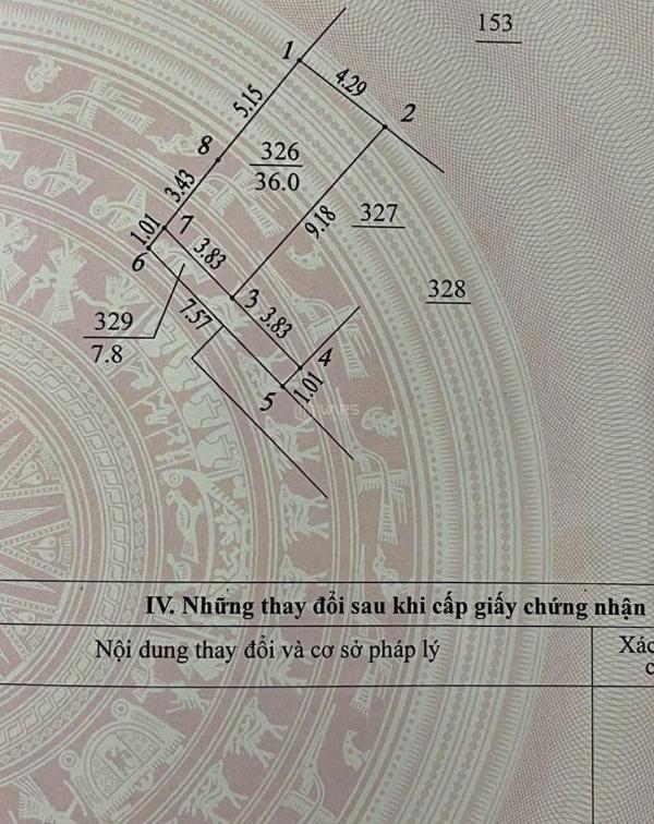 Chính chủ bán lô nở hậu tại phú diễn - đh 🏘️ tài nguyên môi trường