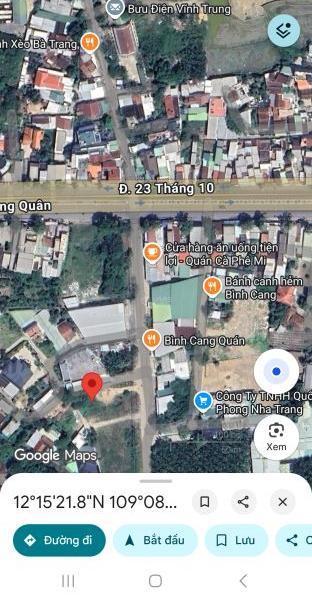 BÁN ĐẤT VÕ CANG- VĨNH TRUNG- PHƯỜNG TÂY NHA TRANG DT: 81.1 m2 Ngang 5.79 🆘 mét