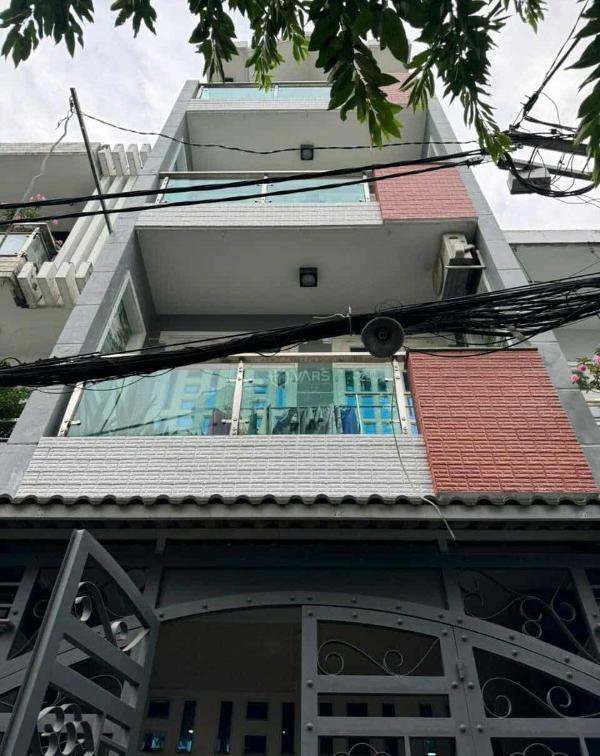 Xe hơi đậu trong nhà 4x12.5 vuông 🏢 đẹp 4 tầng 5 phòng