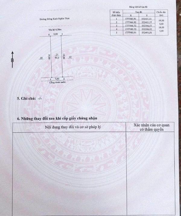 Bán Đất nền riêng lẻ 190m²