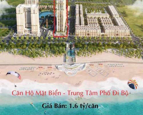Căn hộ cao cấp mặt biển Bảo Ninh, TP Đồng Hới, 1 bước chạm biển, Giá chỉ từ 🏣 1.5 tỷ, sổ đỏ
