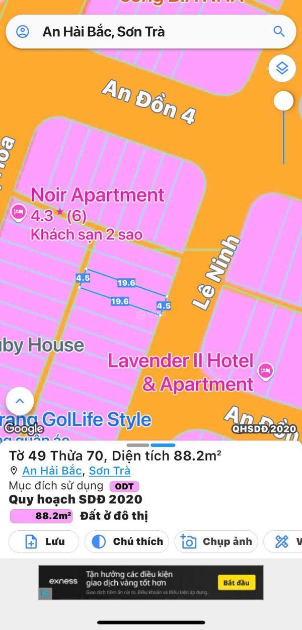 Chủ cần bán Đất nền riêng lẻ 88m²